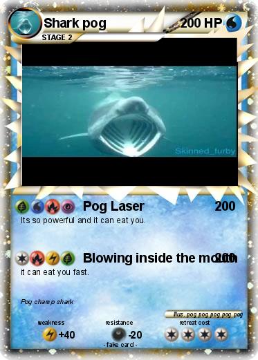 Pokemon Shark pog