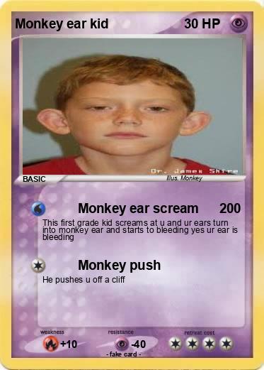 Pokemon Monkey ear kid