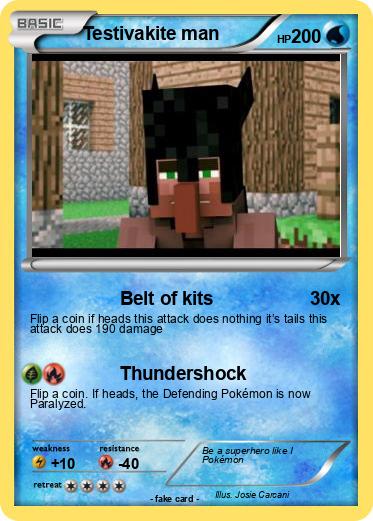 Pokemon Testivakite man