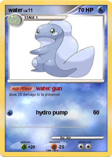 Pokemon water