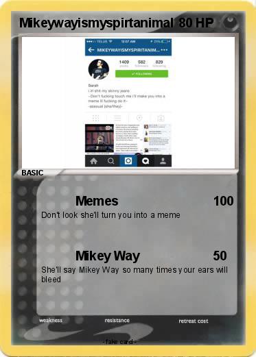 Pokemon Mikeywayismyspirtanimal