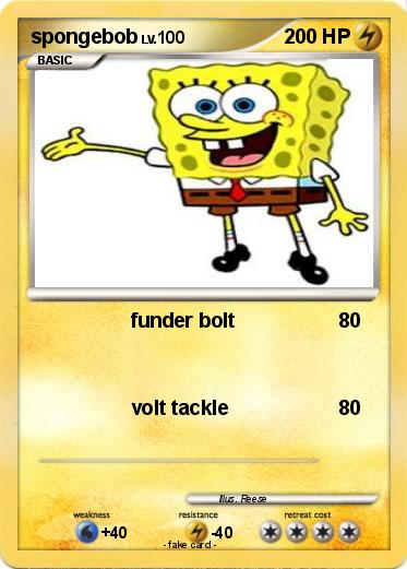 Pokemon spongebob