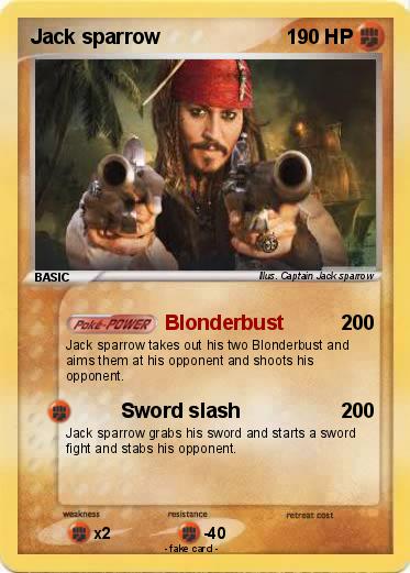 Pokemon Jack sparrow
