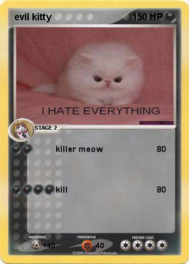 Pokemon evil kitty