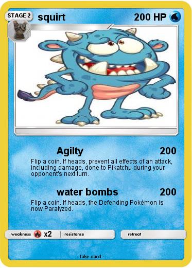 Pokemon squirt
