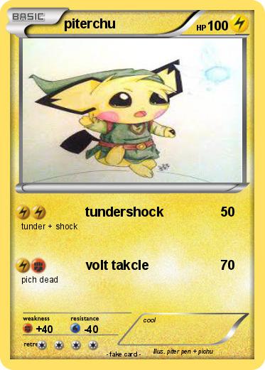 Pokemon piterchu