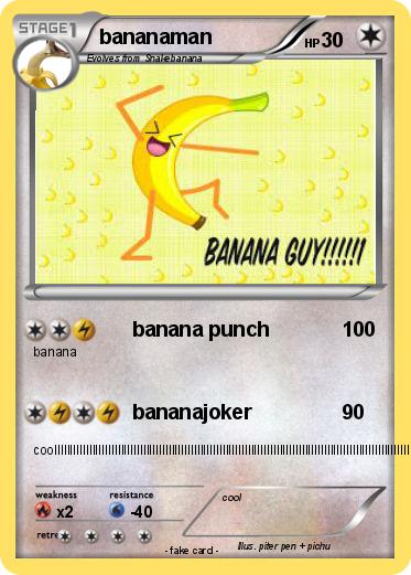 Pokemon bananaman