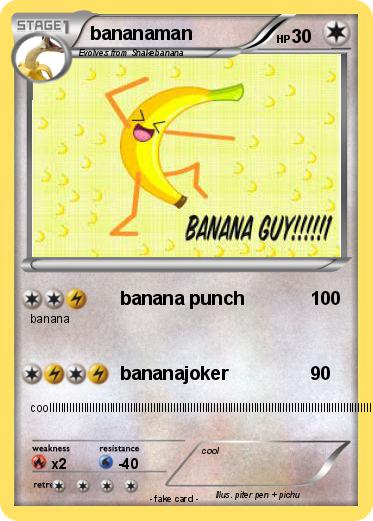 Pokemon bananaman