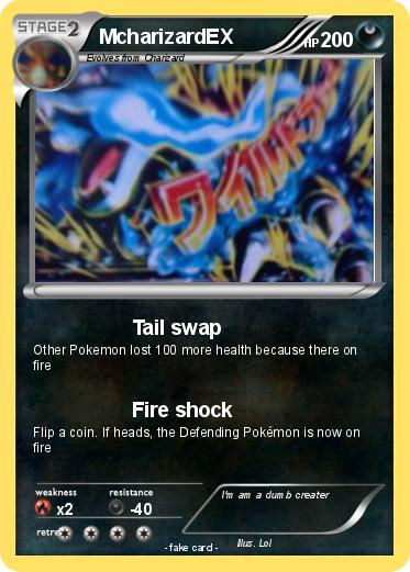 Pokemon McharizardEX