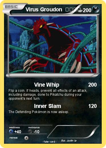 Pokemon Virus Groudon  ⚡️⚡️