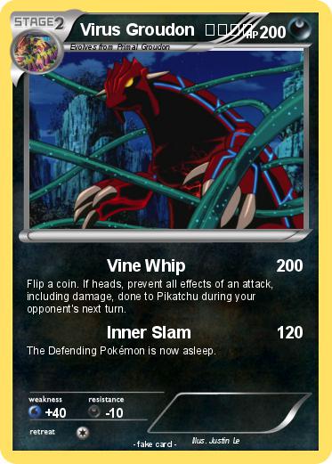 Pokemon Virus Groudon  ⚡️⚡️