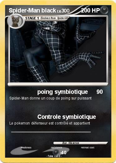 Pokemon Spider-Man black