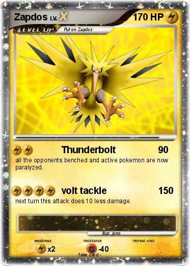 Pokemon Zapdos