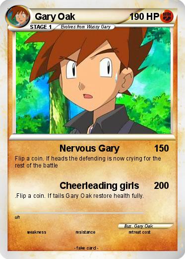 Pokemon Gary Oak