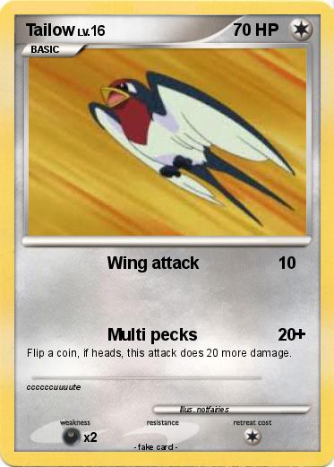 Pokemon Tailow