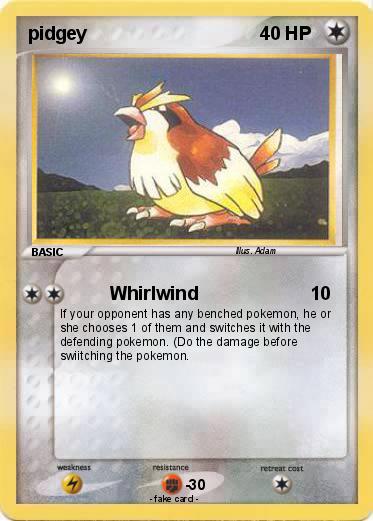 Pokemon pidgey