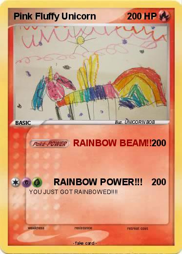 Pokemon Pink Fluffy Unicorn