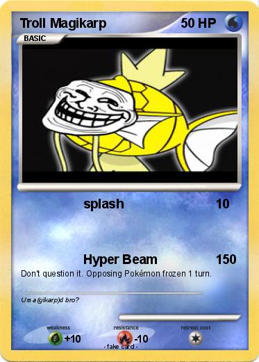 Pokemon Troll Magikarp