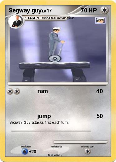 Pokemon Segway guy
