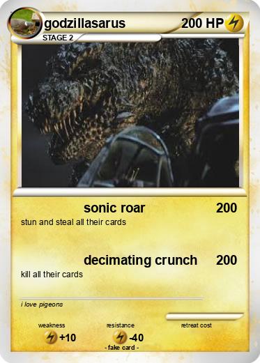 Pokemon godzillasarus