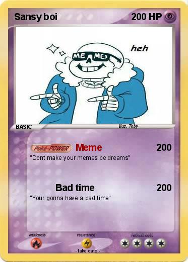 Pokemon Sansy boi