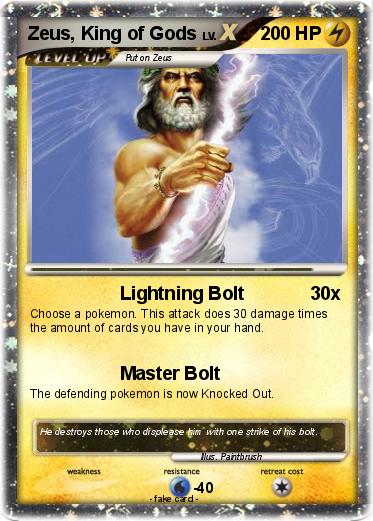 Pokemon Zeus, King of Gods