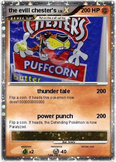 Pokemon the evill chester's