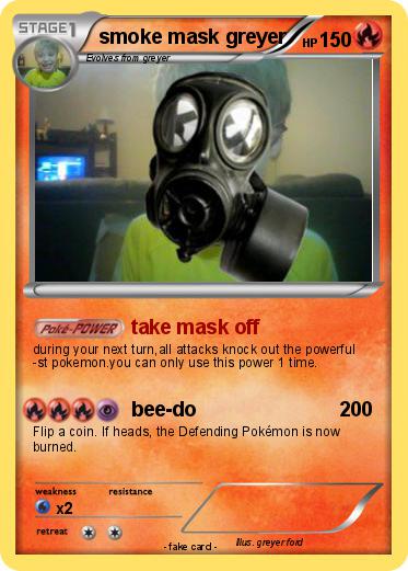 Pokemon smoke mask greyer