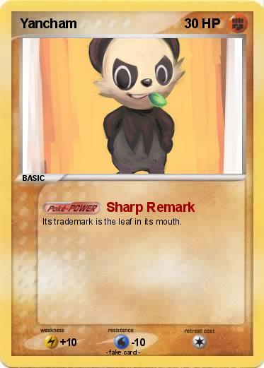 Pokemon Yancham