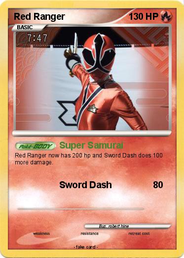 Pokemon Red Ranger