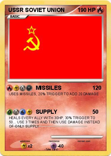 Pokemon USSR SOVIET UNION