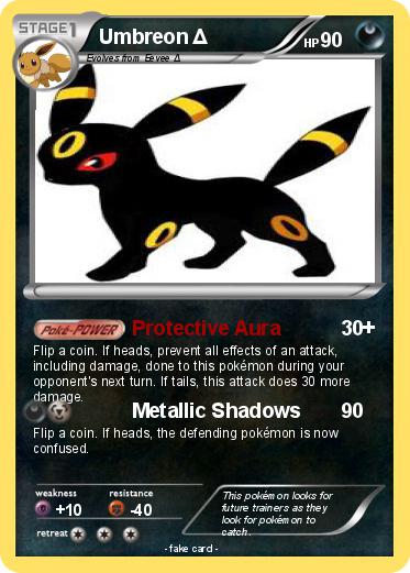Pokemon Umbreon Δ