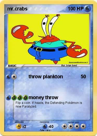 Pokemon mr.crabs
