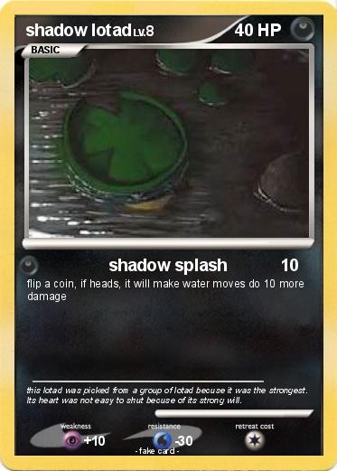 Pokemon shadow lotad