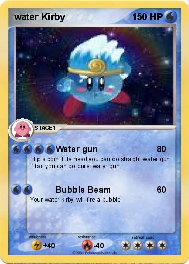 Pokemon water Kirby