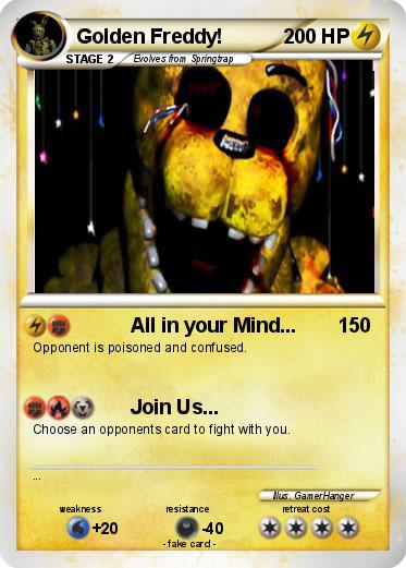 Pokemon Golden Freddy!