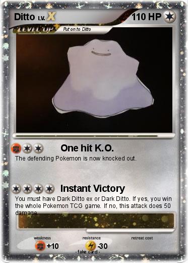 Pokemon Ditto Pokemon Ditto