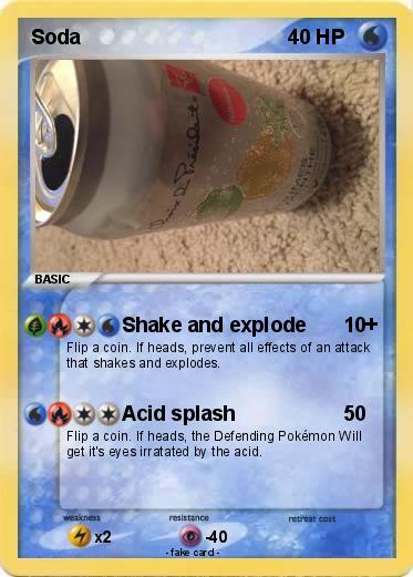 Pokemon Soda