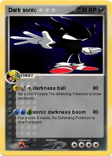 Pokemon Dark sonic