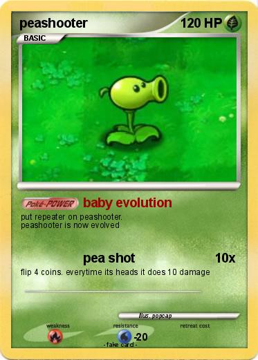 Pokemon peashooter