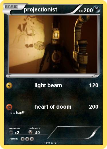 Pokemon projectionist