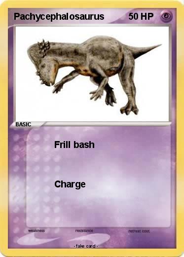 Pokemon Pachycephalosaurus