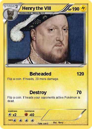 Pokemon Henry the VIII