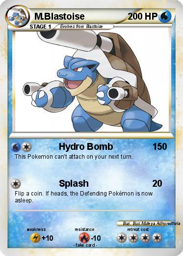 Pokemon M.Blastoise