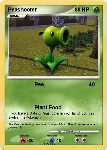 Pokemon Peashooter