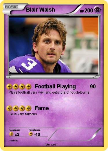Pokemon Blair Walsh