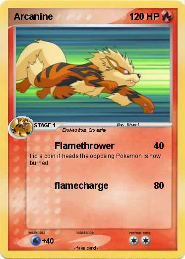 Pokemon Arcanine