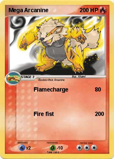 Pokemon Mega Arcanine