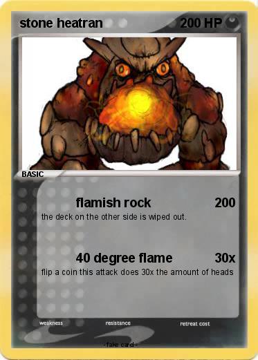Pokemon stone heatran