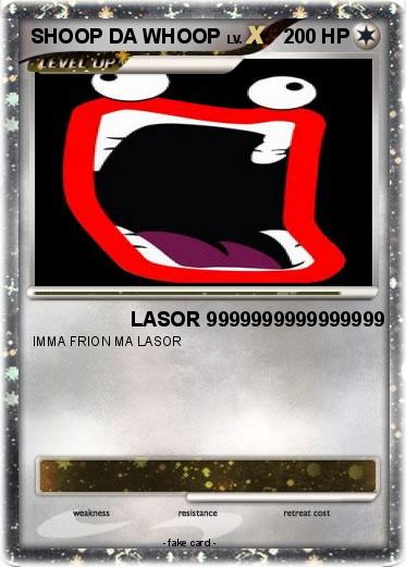 Pokemon SHOOP DA WHOOP Pokemon SHOOP DA WHOOP